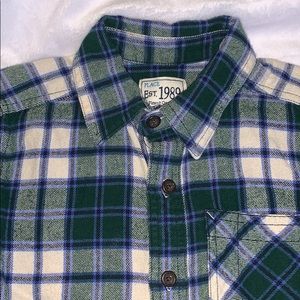 Boy’s Children’s Place button down flannel shirt
